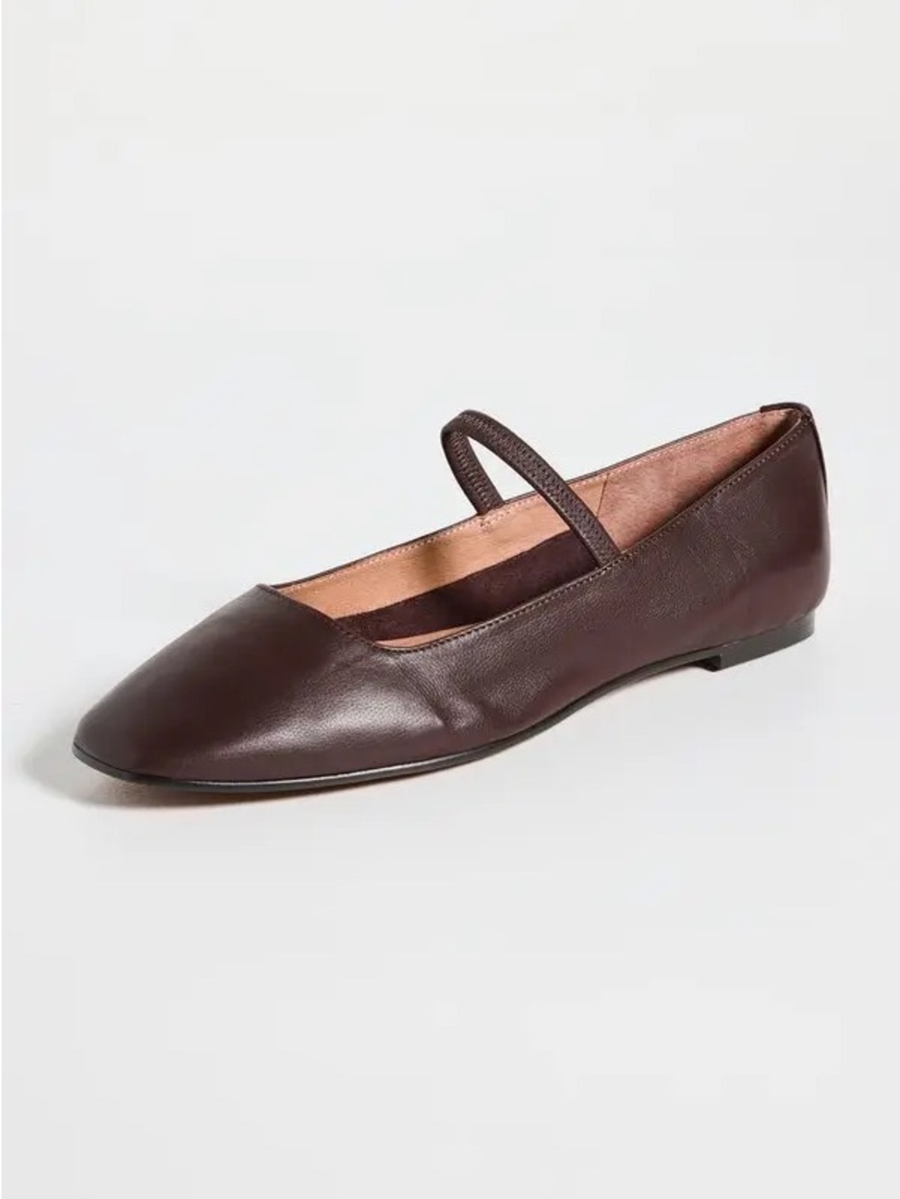 Madewell | The Greta Ballet Flat in Chocolate Raisin 8.5